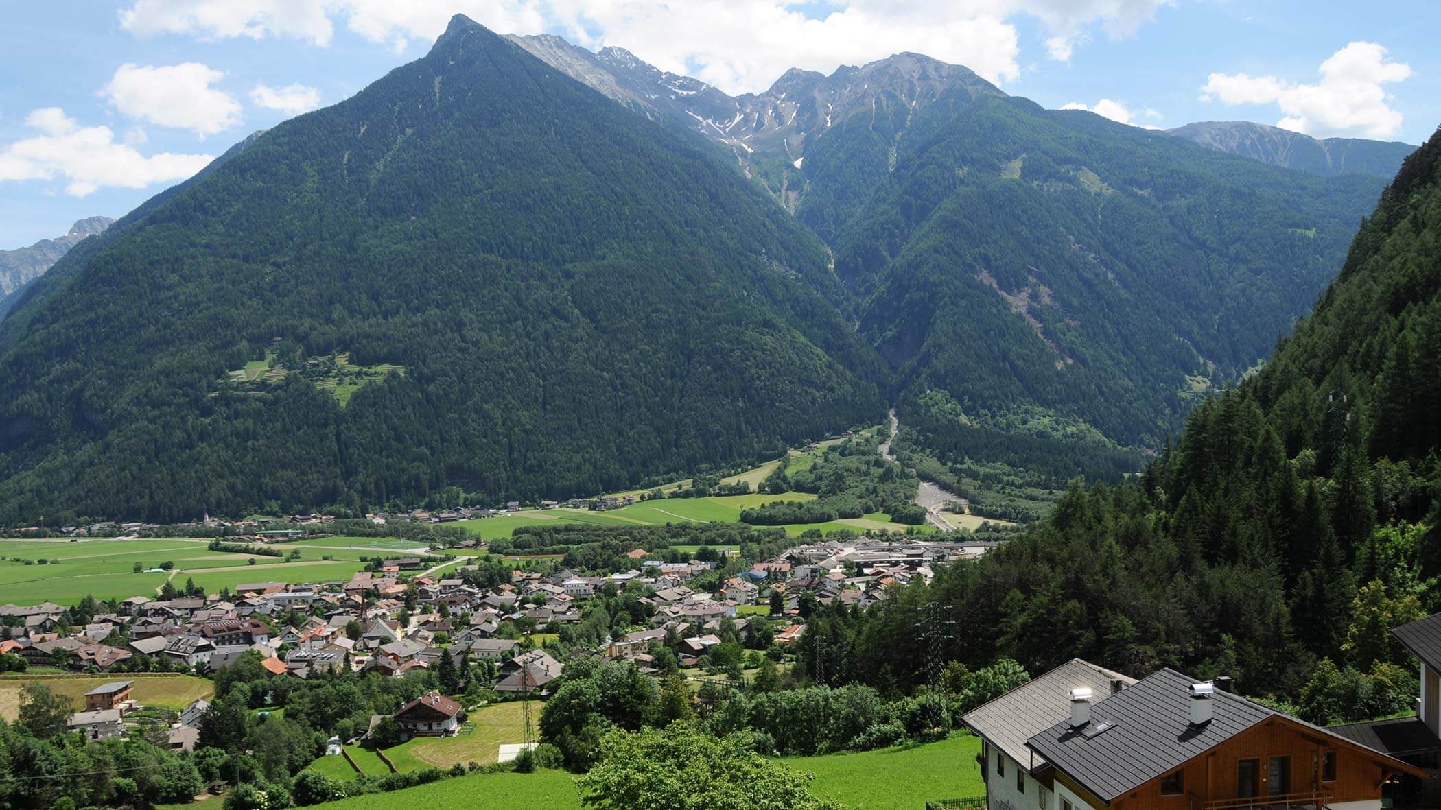 Dorf Mühlen in Taufers