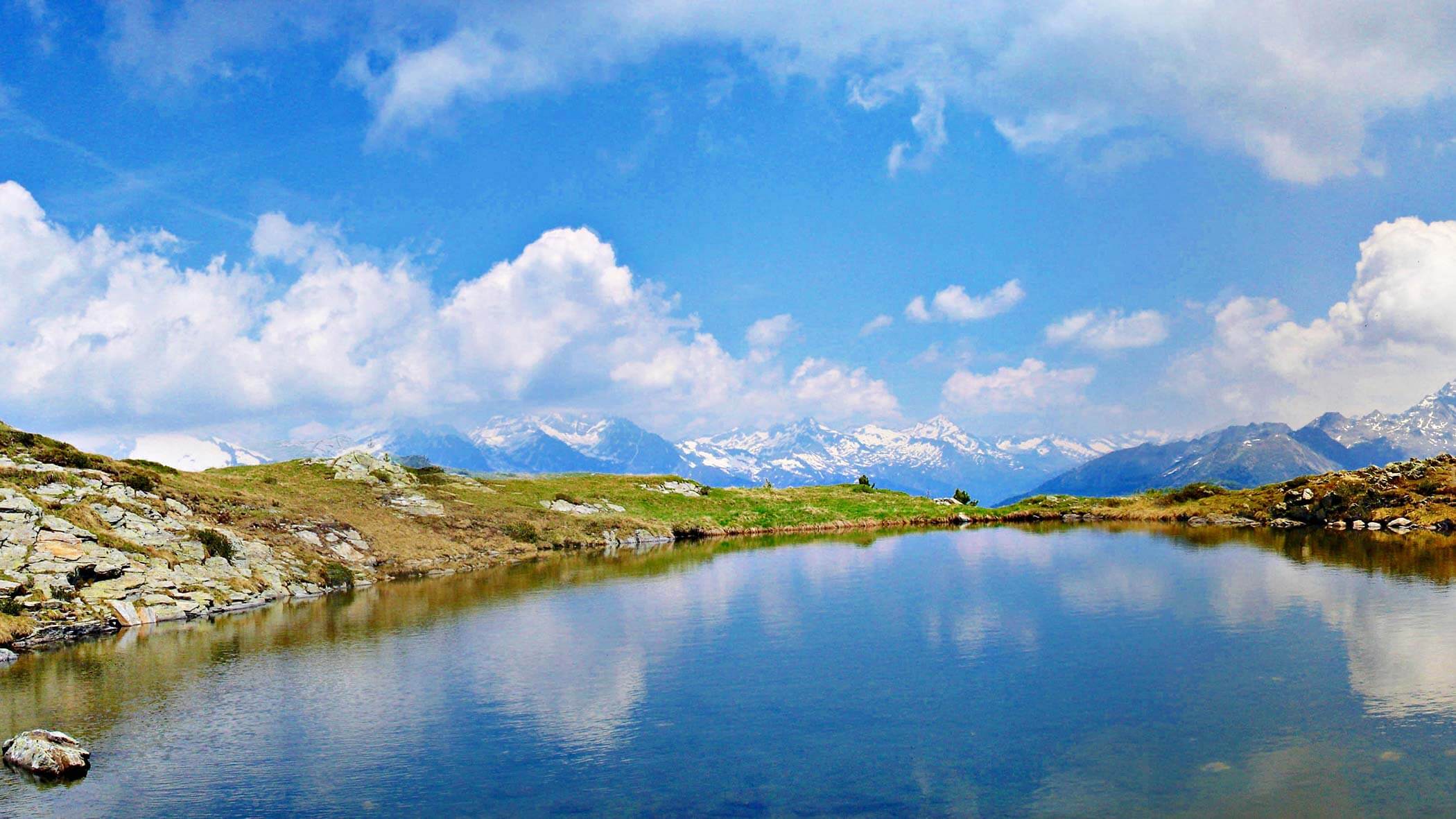 Speikboden im Sommer - See
