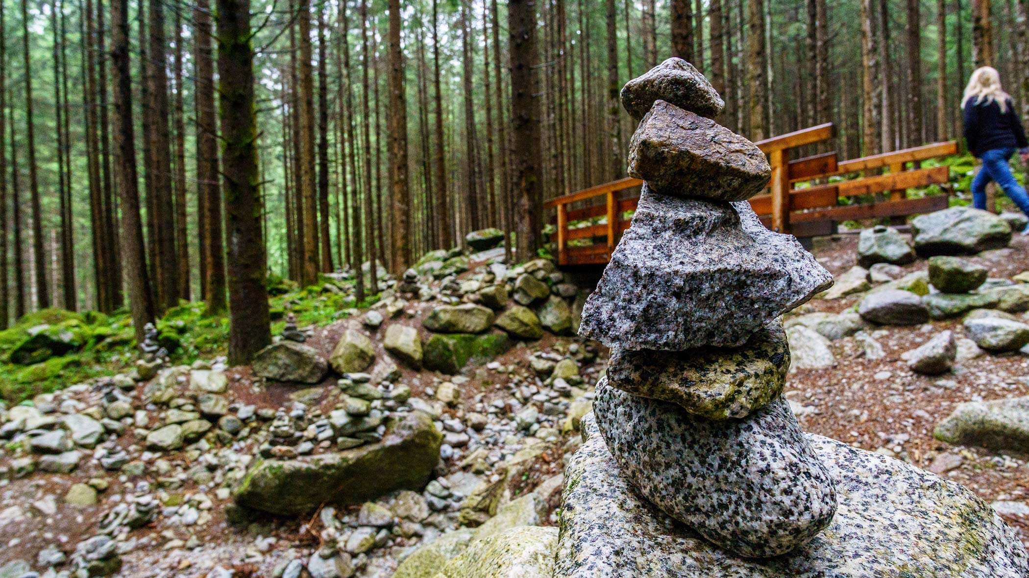 Wanderweg - Reinbach Wasserfälle